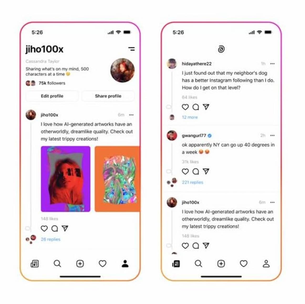 instagram to reportedly launch text based app to rival twitter 64689fdf7ce5d