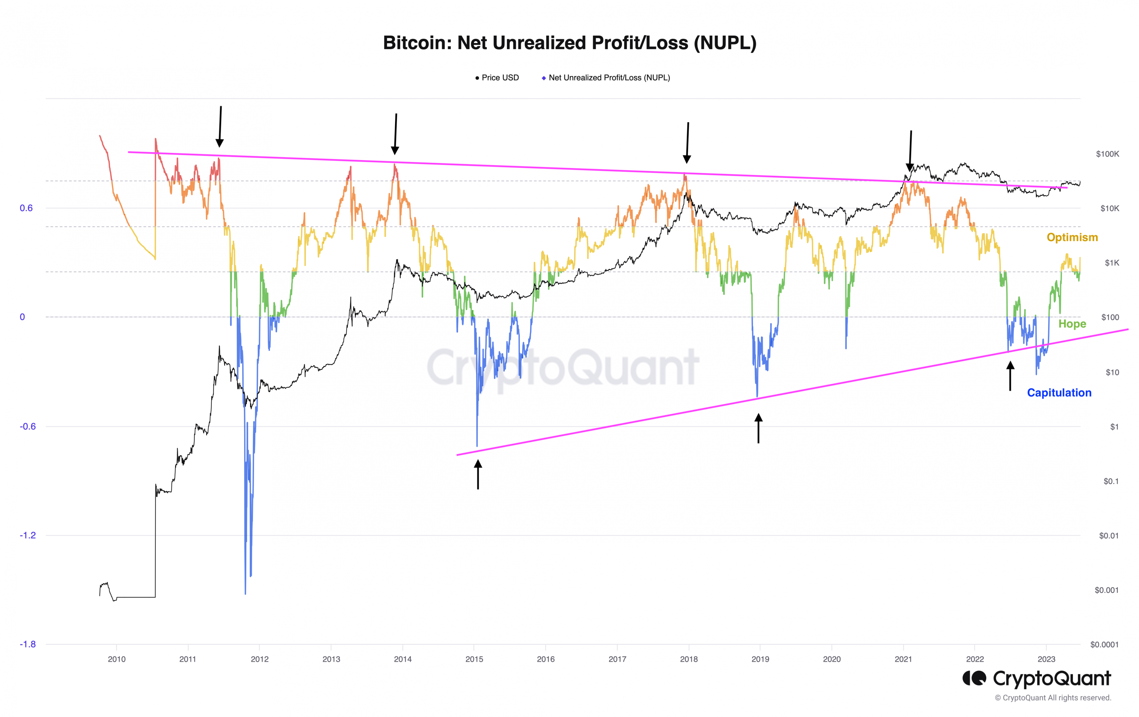 BTC NUPL chart